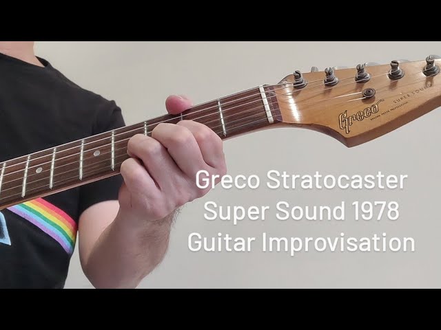 Greco SUPER SOUNDS アイボリー　ストラト　ジャパンヴィンテージ Greco SUPER SOUNDS アイボリー ストラト ジャパンヴィンテージ Greco