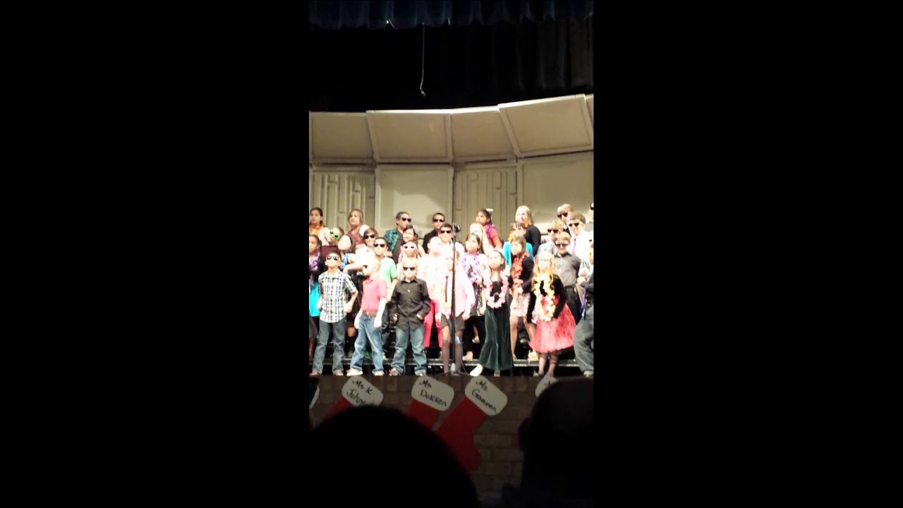 Bryan salyer singing rose garden Elementary YouTube