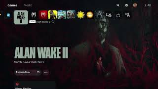 Alan Wake 2 - Ps5 Menu Theme