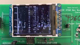 Realtime Whalesong Spectrogram on PIC32