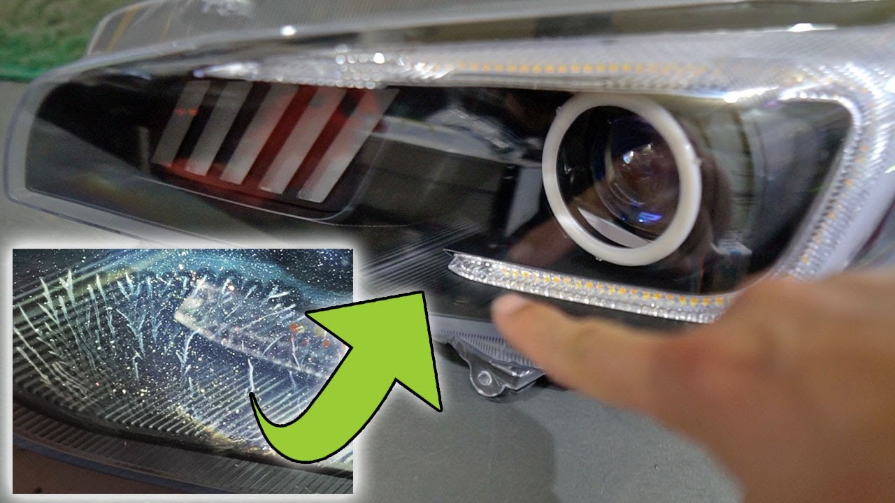 How to Repair Car Headlight Broken Lens in Just 5$