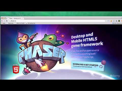 HTML5 Mobile Game Development with Phaser The Setup - YouTube