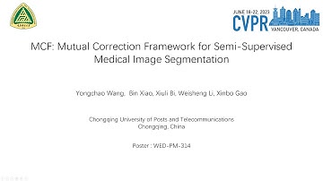 [CVPR 2023] MCF: Mutual Correction Framework for Semi-Supervised Medical Image Segmentation