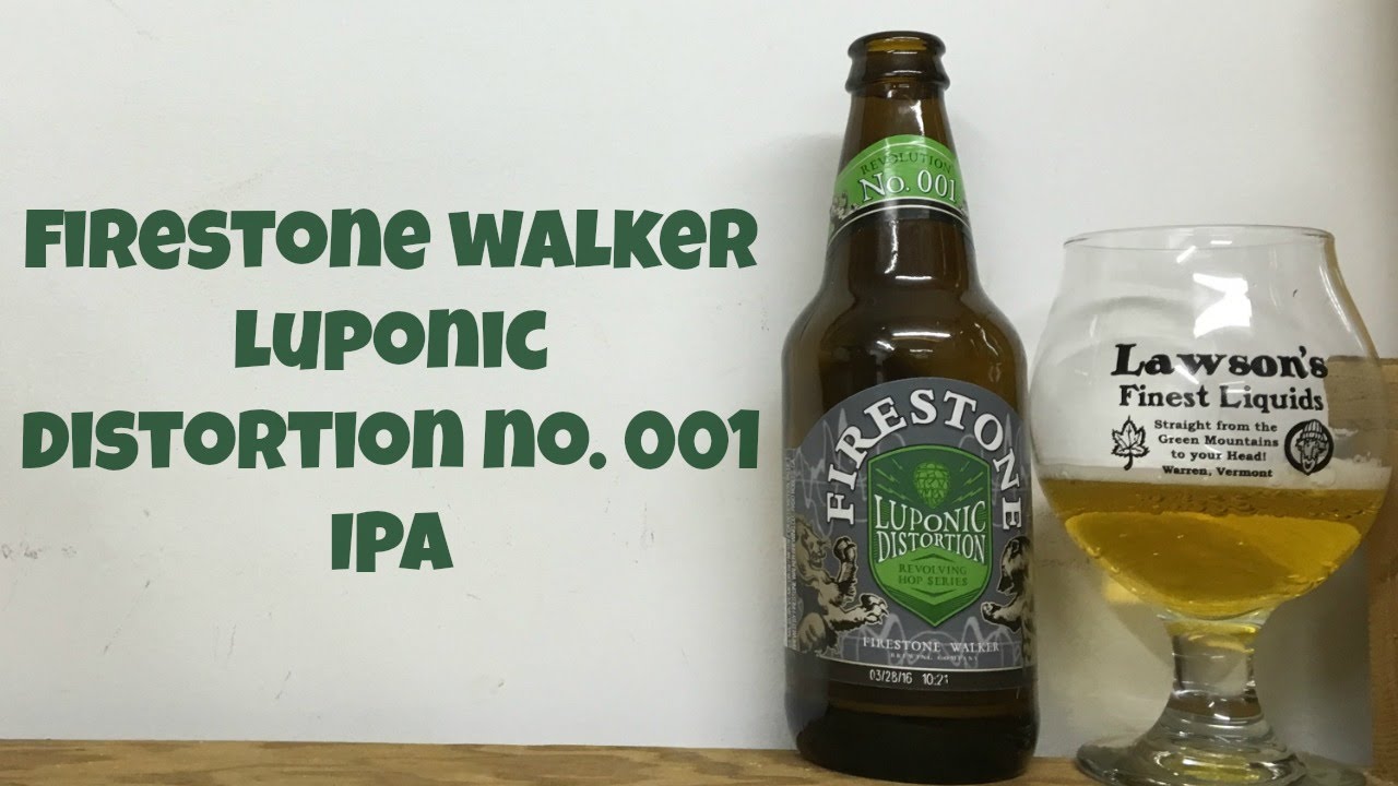 Firestone Walker Luponic Distortion No. 001 IPA Review - Ep. 