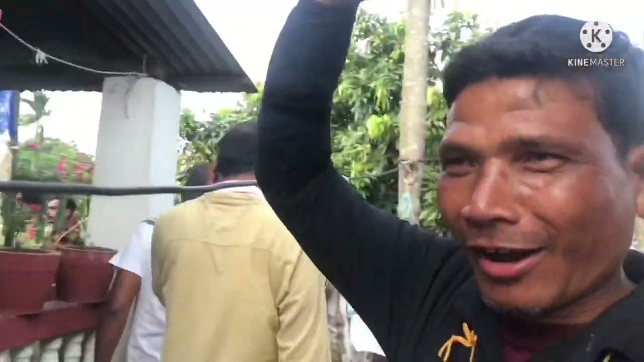 Collecting vote in wada no 3 for Gathabandan party