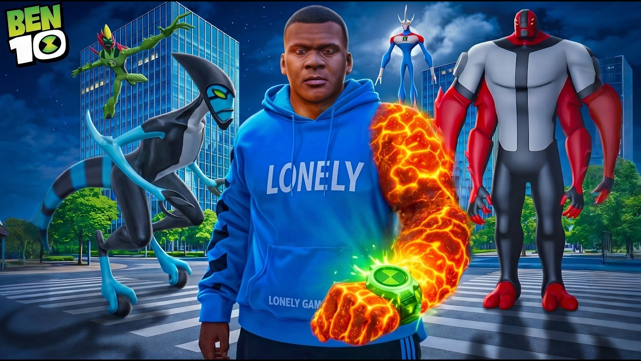 ⁣Franklin FOUND BEN 10 Omnitrix in GTA 5!