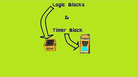 MATERMANF | Scrap Mechanic | Logic block & Timer block update