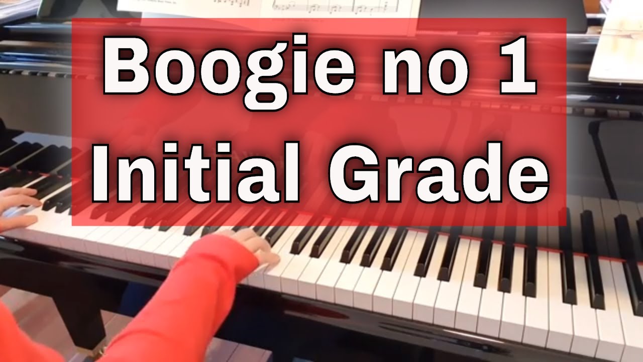 Boogie no 1 by Gerald Martin - C:9 | ABRSM piano initial 2021 & 2022 ...
