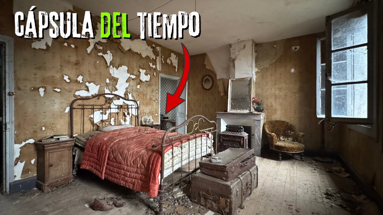MURIÓ su DUEÑO y NADIE REGRESÓ - ANTIGUA CASA Abandonada INTACTA