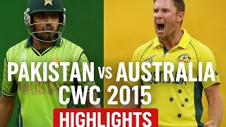 Pakistan Vs Australia | CWC 2015 Quarter Final| Highlights | Wahab Riaz Iconic Spell screenshot 5