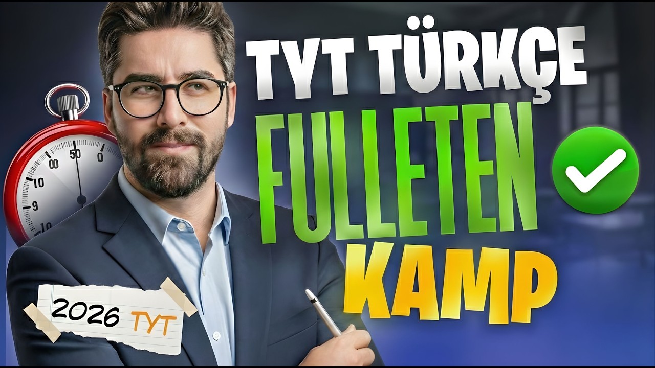 TYT TÜRKÇE DENEME KAMPI 2026 (DENEME 6 - BÖLÜM 1 ve 2)🔥YILDIZLAR YARIŞIYOR