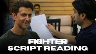 FIGHTER Script Reading | Fighter | Hrithik Roshan, Deepika Padukone and Siddharth Anand