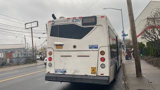Onboard Ride Ex NYCT Next Gen Q104 from Steinway Street to Vernon Blvd Broadway