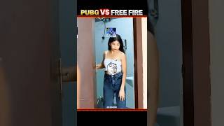 Free Fire Lending Animation vs Pubg Landing Animation 😱 #freefire #freefirevspubg #shortsfeed #short