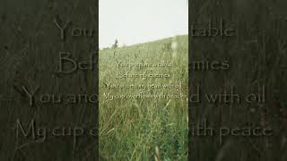 Song of Psalm 23 to Sooth your Anxiety and Fears 🌙 Peaceful Worship for bringing you closer to God