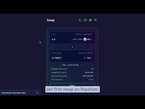 Bevezetés a Raydiumba