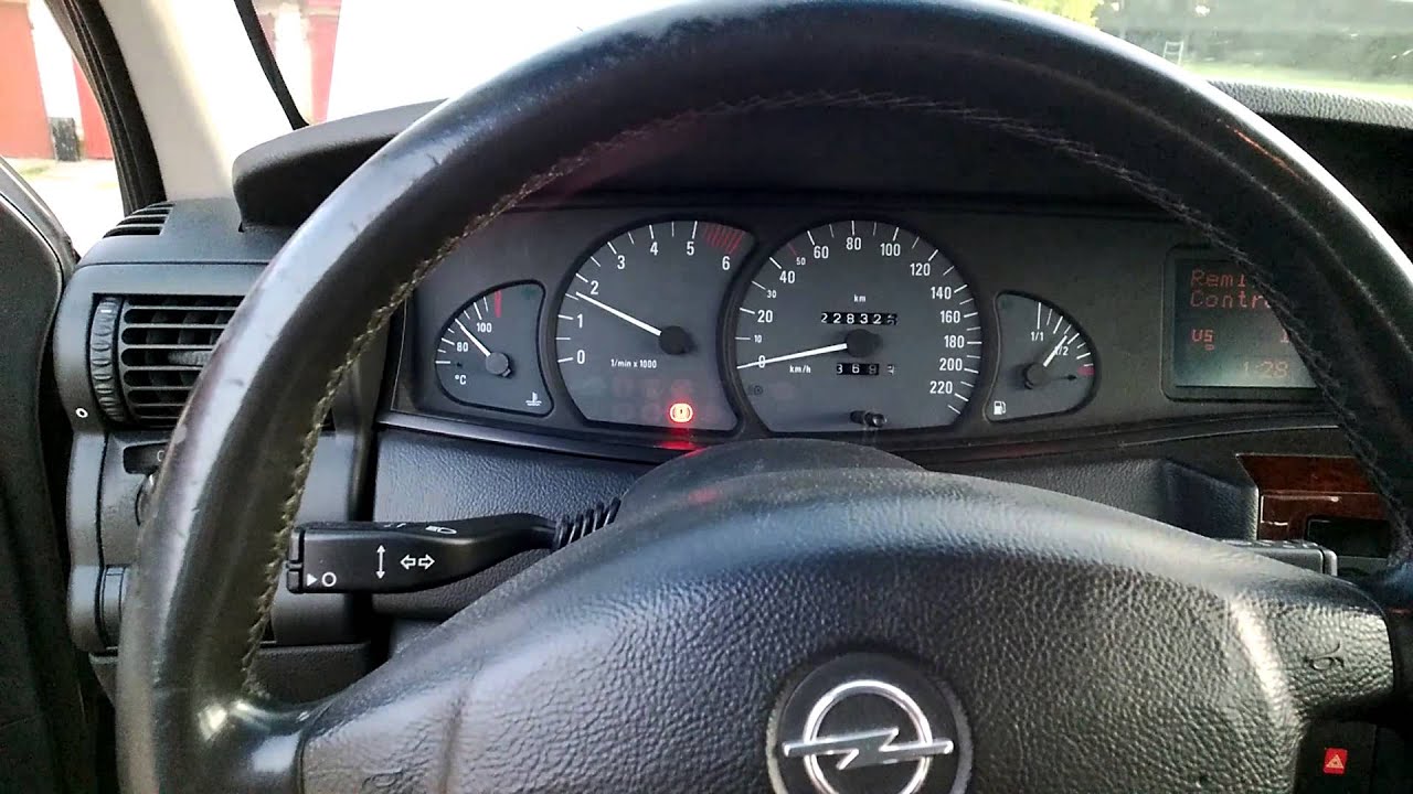 Opel Omega b 2.5 DTI y25dt diesel engine sound