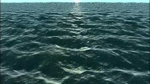 Ocean & river Animation 3d in maya 2011