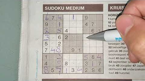 Not so easy this Medium Sudoku puzzle (with a PDF file) 04-23-2019