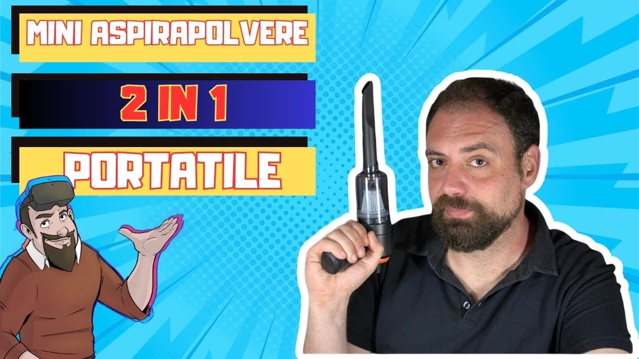 Aspirapolvere Senza Fili Portatile Scopa Elettrica 2 In 1 Ricaricabile A Litio Italia 202204191553323505230000