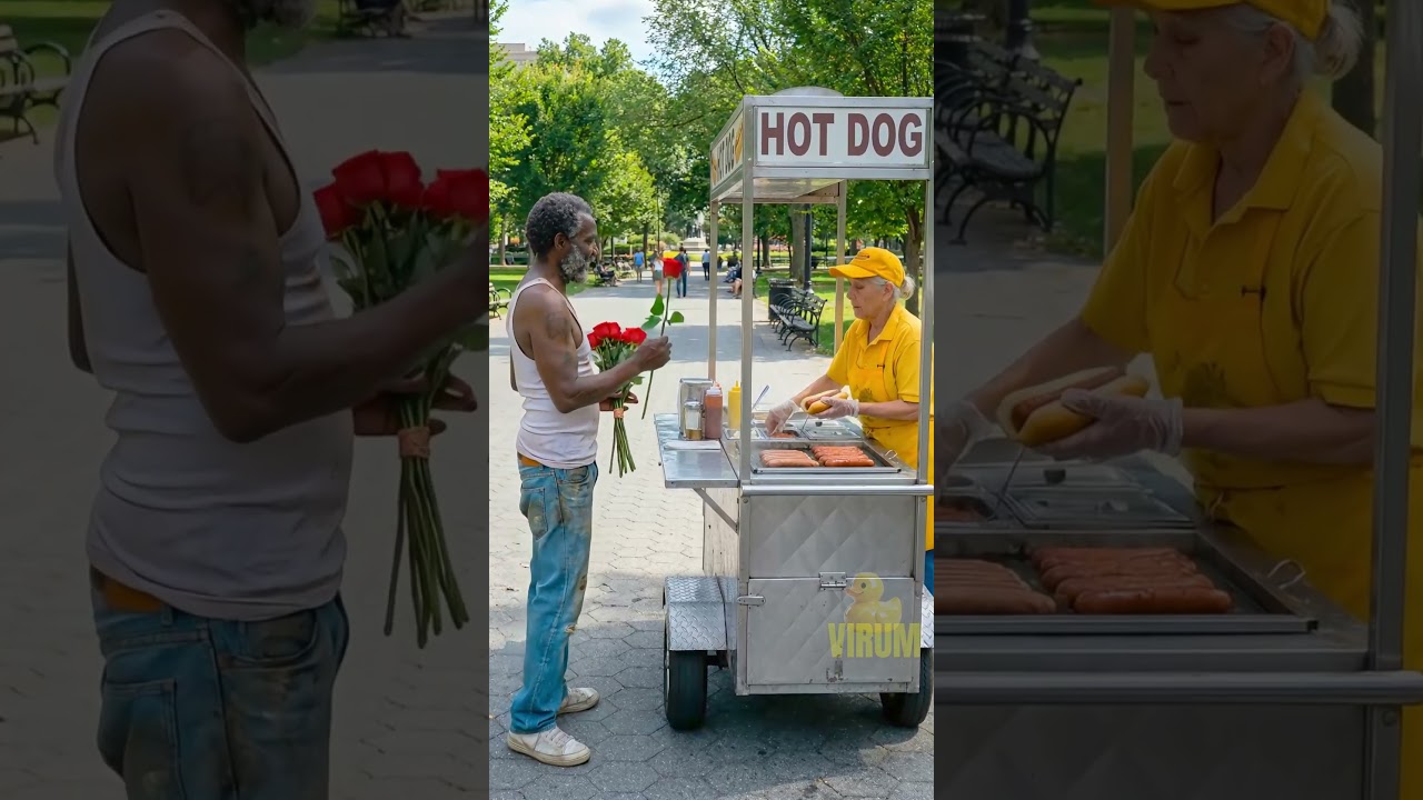 The Discarded Roses Started A Chain Of Kindness #shorts #kindness