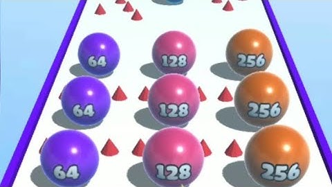Ball Merge 2048 -) Android Walkthrough Gameplay Level 39-42