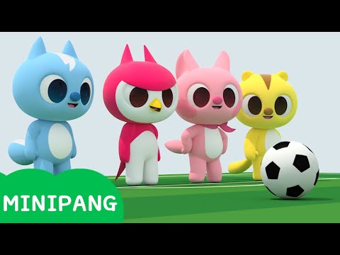 [미니팡 에스파냐] 미니특공대 | 컬러 축구 놀이 | 색깔놀이 | 에스파냐어 | 스페인어| Color <strong>play</strong> | <strong>Mini</strong>-Pang TV 3D <strong>Play</strong>