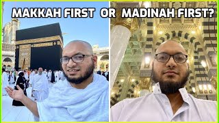 For UMRAH better to go MAKKAH first or MADINAH first? (Practical tips) Vlog Hajj 2026 S3E2 screenshot 3