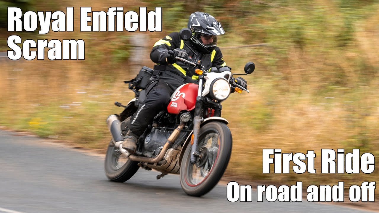Royal Enfield Scram 411 First Ride