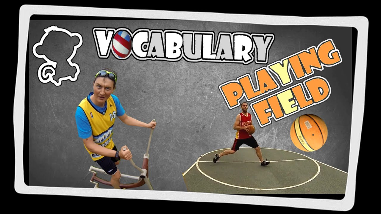 Playing field english vocabulary YouTube
