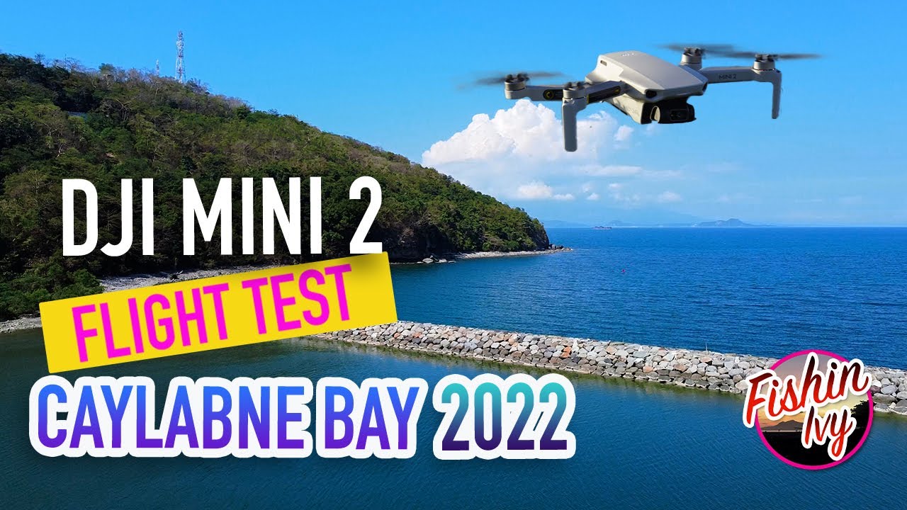 FLIGHT TEST DJI MINI 2 | CAYLABNE BAY 2022 + TEASER NEXT VLOG | GIANT TREVALLY LANDED |LADY ANGLER