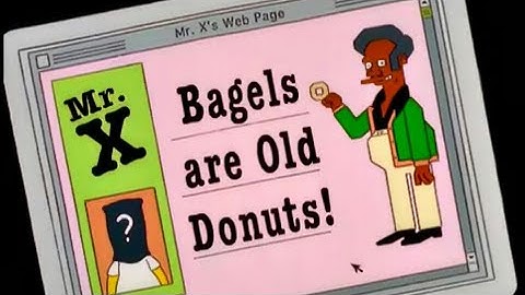 The Simpsons - News of Mr. X.