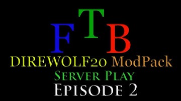 Feed The Beast Direwolf20 ModPack for Minecraft 1.4.7 Family Server Let