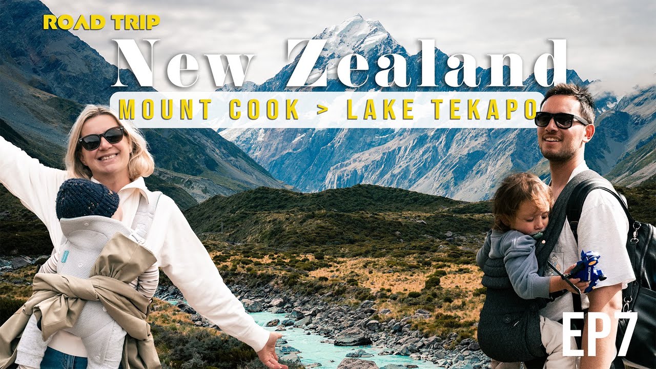 The hike we'll NEVER forget! Mount Cook to Lake Tekapo Travel Vlog