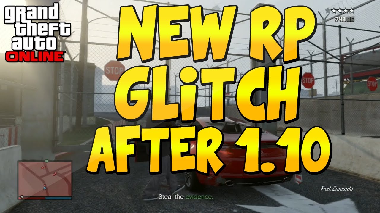 GTA 5 ONLINE UNLIMITED RP GLITCH "GTA 5 RP GLITCH" AFTER PATCH 1.10