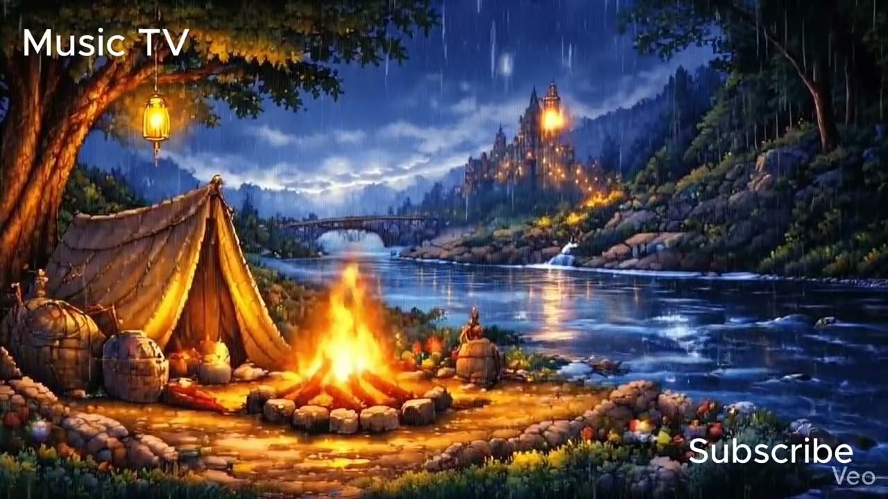 Relax music Flute 🪈🎤 You are safe here🎶 You need Rest now👍❤️ Relax now🧚‍♀️