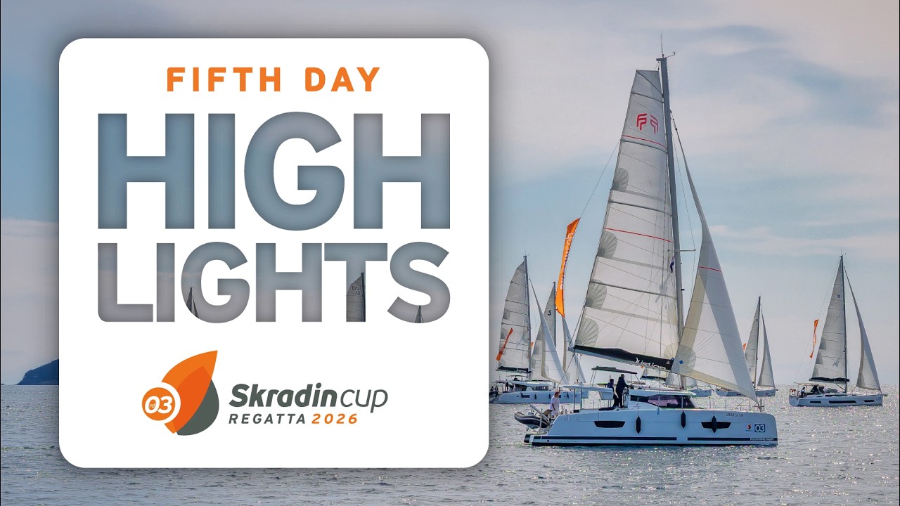 ⁣3rd SkradinCup 2026 - Day 5 | 4th Leg: Hvar to Čiovo, SHOOT OFF Competition!