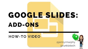 Google Slides: How to add Add-Ons