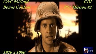 C&C 95/Gold - Bonus Content - GDI PS1 Mission #2 - 1080p