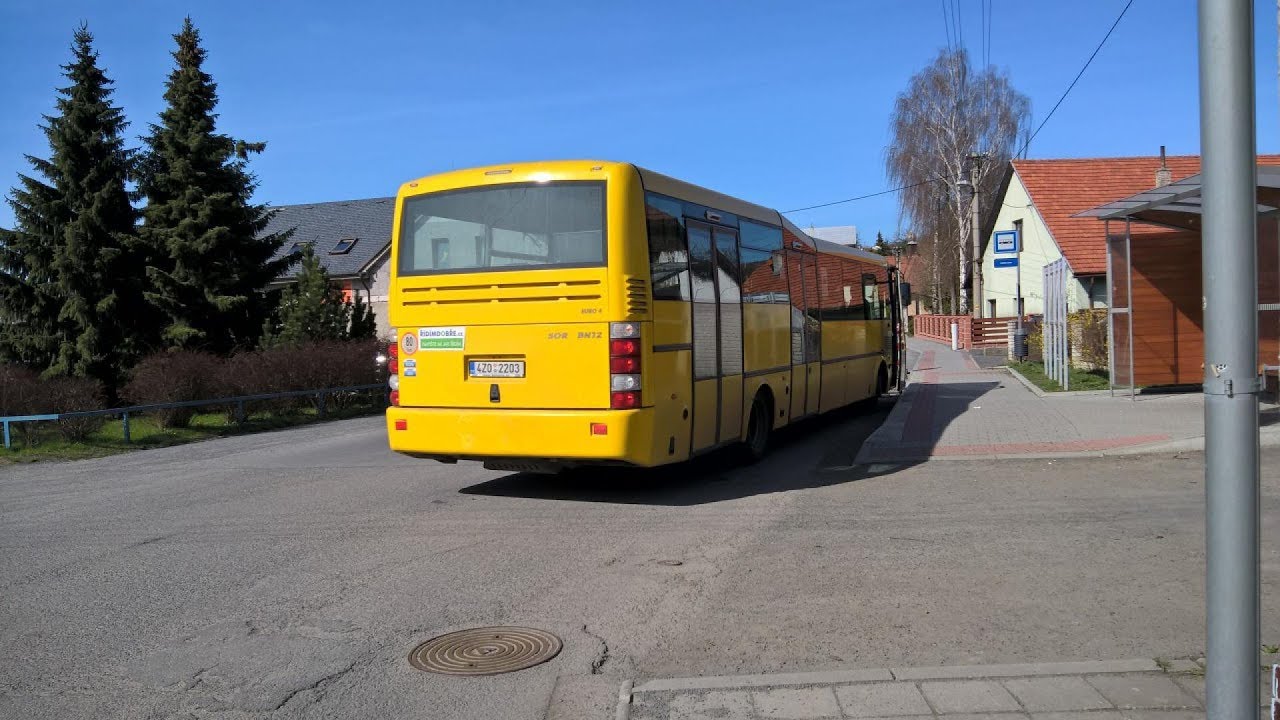 Jízda autobusem SOR BN 12 Linka 3 Bynina.točna-Podlesí.točna Čsad Vsetín