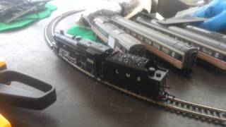 Preowned OO Hornby R2083 LMS 4-6-0 Class 5 RN5379 Model Steam Engine unboxing and testing