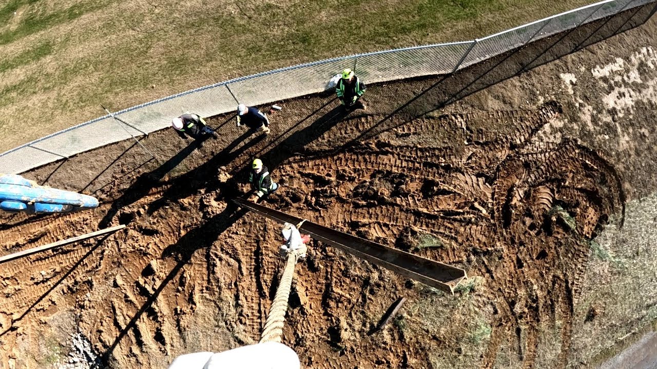 SCORE!!! ROTATOR SETTING IBEAMS!!!! YouTube