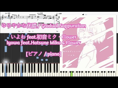 ピアノ楽譜 / piano with score] ゆるやかな化膿 / Gradual