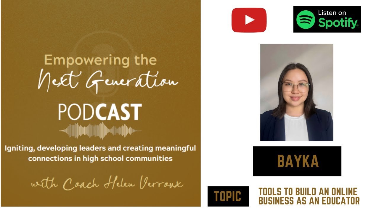 Episode 24: Tools To Build An Online Business As An Educator With Bayka