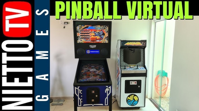 Maquina de Pinball Virtual - Fabrica de Fliperama