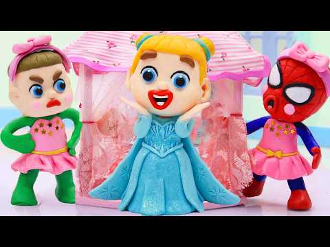 Elsa Finds a Secret Magic Hut! | ROW ROW ROW YOUR BOAT | Nursery Rhymes & Kids Songs