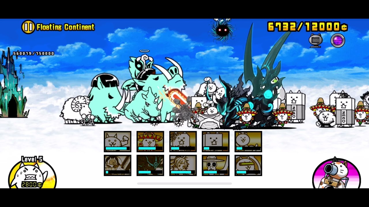 Battle Cats ItF Chap 3 Floating Continent Pt. 1 - YouTube