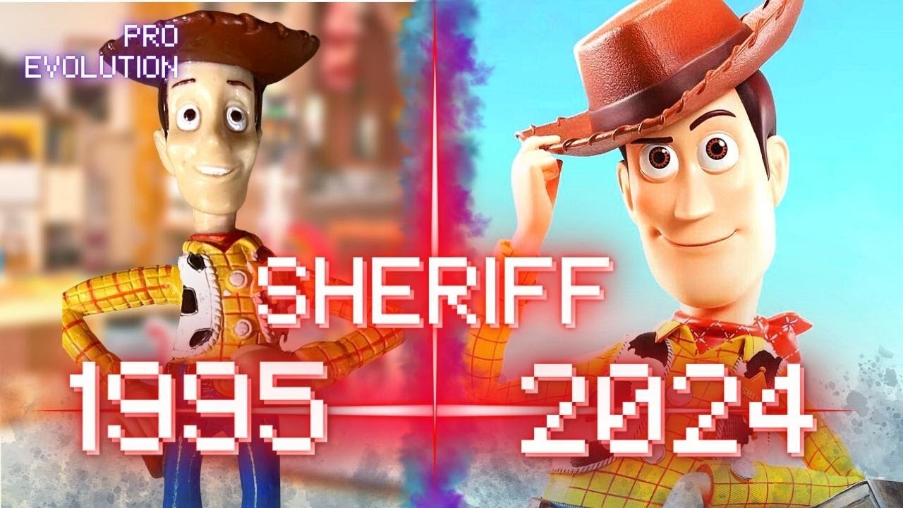 Evolution of Sheriff Woody (Toy Story) (1) SheriffWoody ToyStory