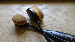 NEW BYS OVAL BRUSHES - CONTOUR AND FACE BRUSHES AND CREAM CONTOUR
