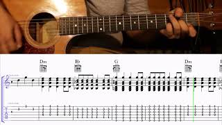 How To Play The Chords To Bulletproof By The Score And Xylø On Guitar With Tab